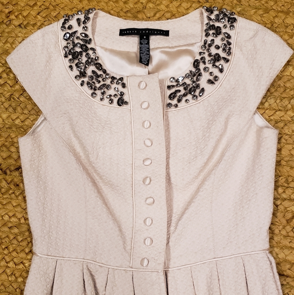 Cap sleeve button up blouse